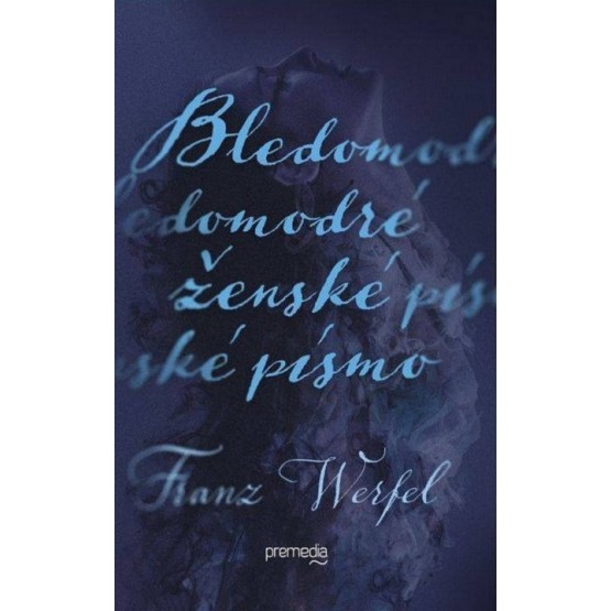 Bledomodré ženské písmo