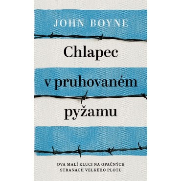 Chlapec v pruhovaném pyžamu
