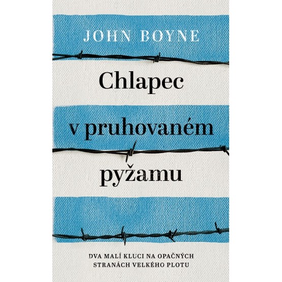 Chlapec v pruhovaném pyžamu