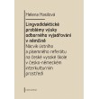 Lingvodidaktické problémy výuky odborného vyjadřování v němčině