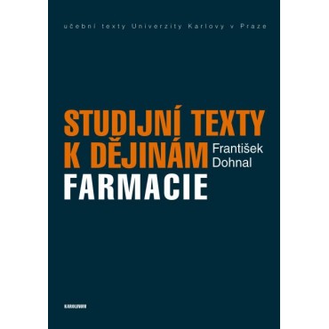 Studijní texty k dějinám farmacie