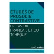 Études de prosodie contrastive