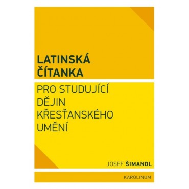 Latinská čítanka pro studující dějin křesťanského umění
