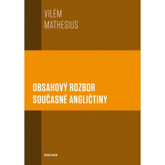 Obsahový rozbor současné angličtiny