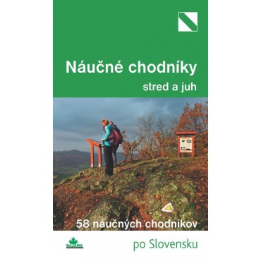 Náučné chodníky - stred a juh