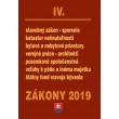 Zákony IV / 2019