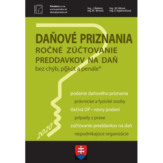 Daňové priznania 2020 + vyplnené vzory a tlačivá