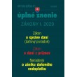 Aktualizácia I/1 2020 - Daňový poriadok, ZDP, Nariadenie o&nbsp;zániku daňového nedoplatku
