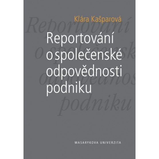 Reportování o společenské odpovědnosti podniku