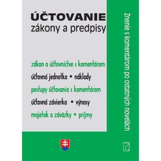 Účtovanie – Zákony a predpisy