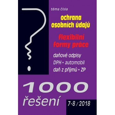 1000 riešení 7-8/2018