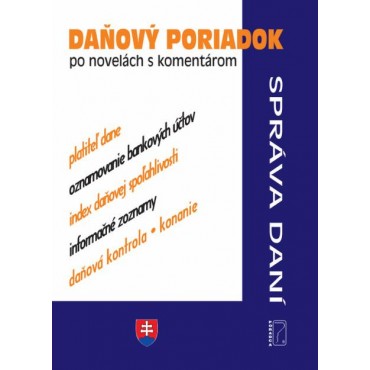 Daňový poriadok (s komentárom 2022)