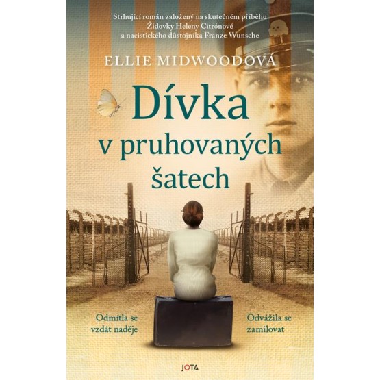 Dívka v pruhovaných šatech