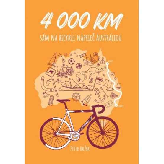 4000 km sám na bicykli naprieč Austráliou