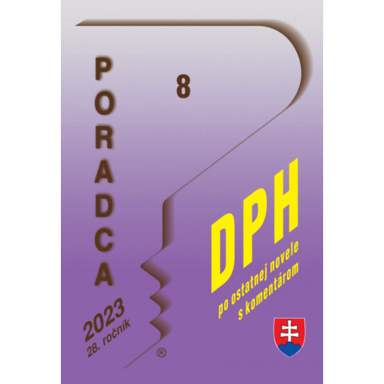 Poradca č. 8 / 2023 - Daň z pridanej hodnoty s komentárom
