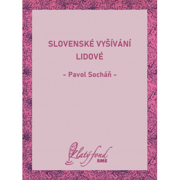 Slovenské vyšívání lidové