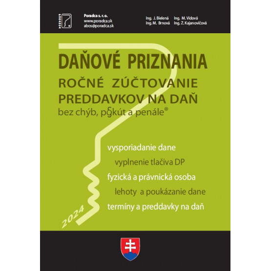 Daňové priznanie + vyplnené vzory a tlačivá