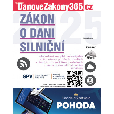 Zákon o dani silniční 2025