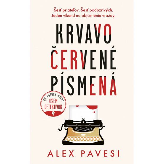 Krvavočervené písmená