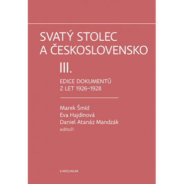 Svatý stolec a Československo III.