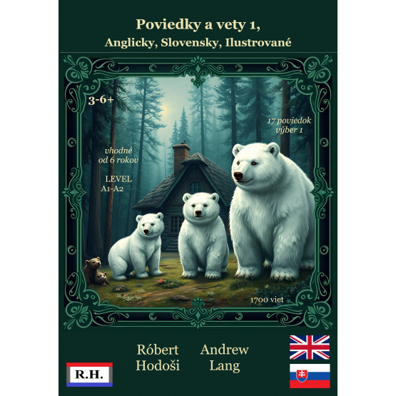 Poviedky a vety 1, Anglicky, Slovensky, Ilustrované